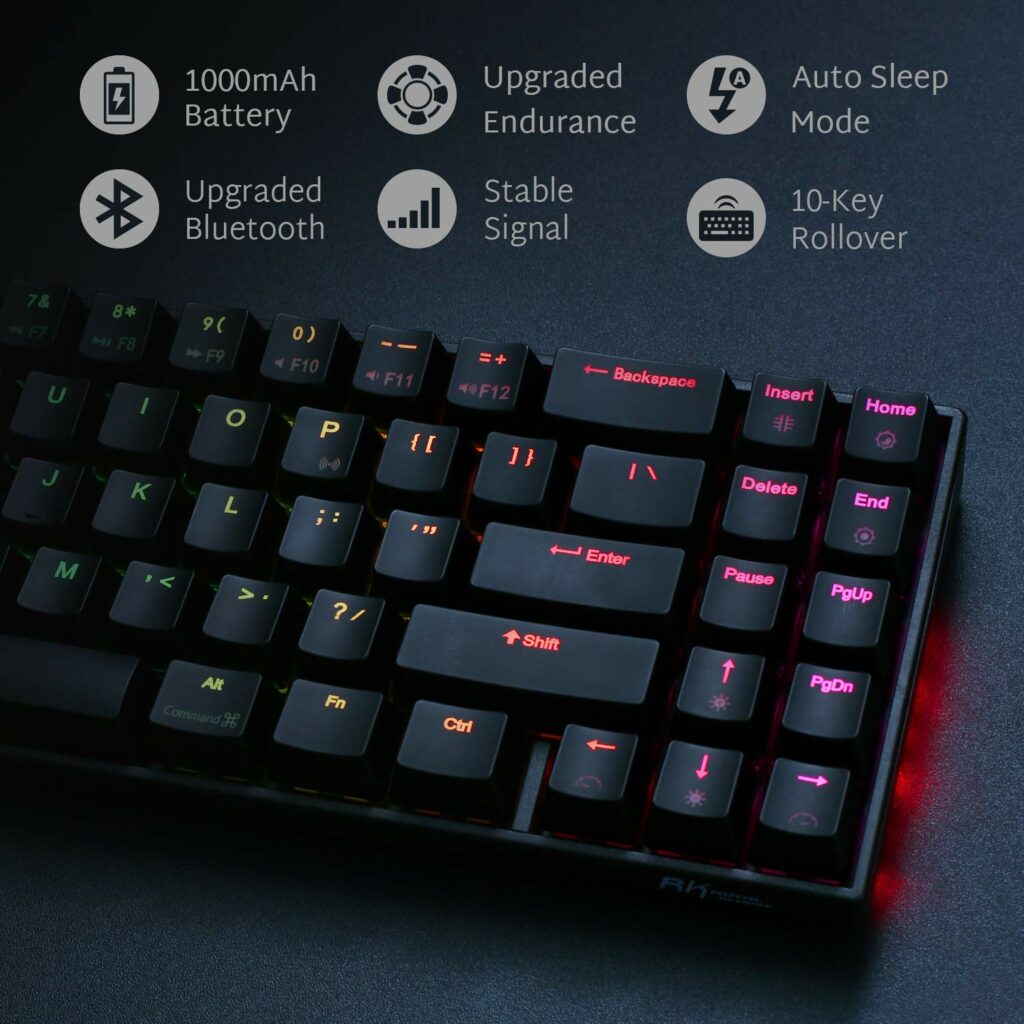 Royal Kludge RK71 Wireless : Meckeys.com : 65% Keyboard