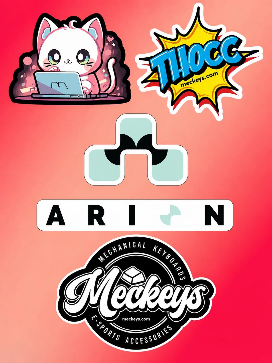 Meckeys Sticker Pack