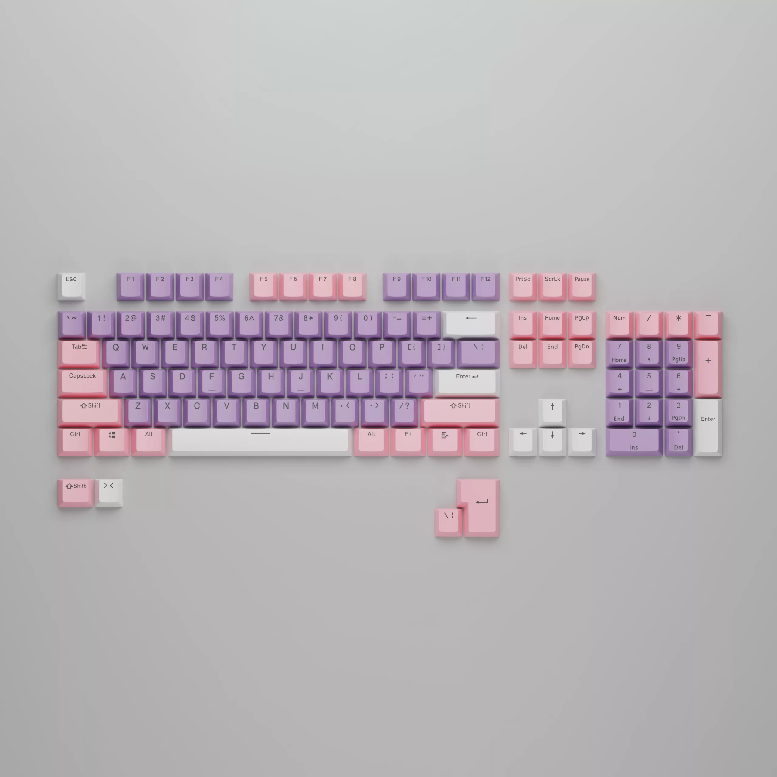ABS OEM Keycap - Tricolor