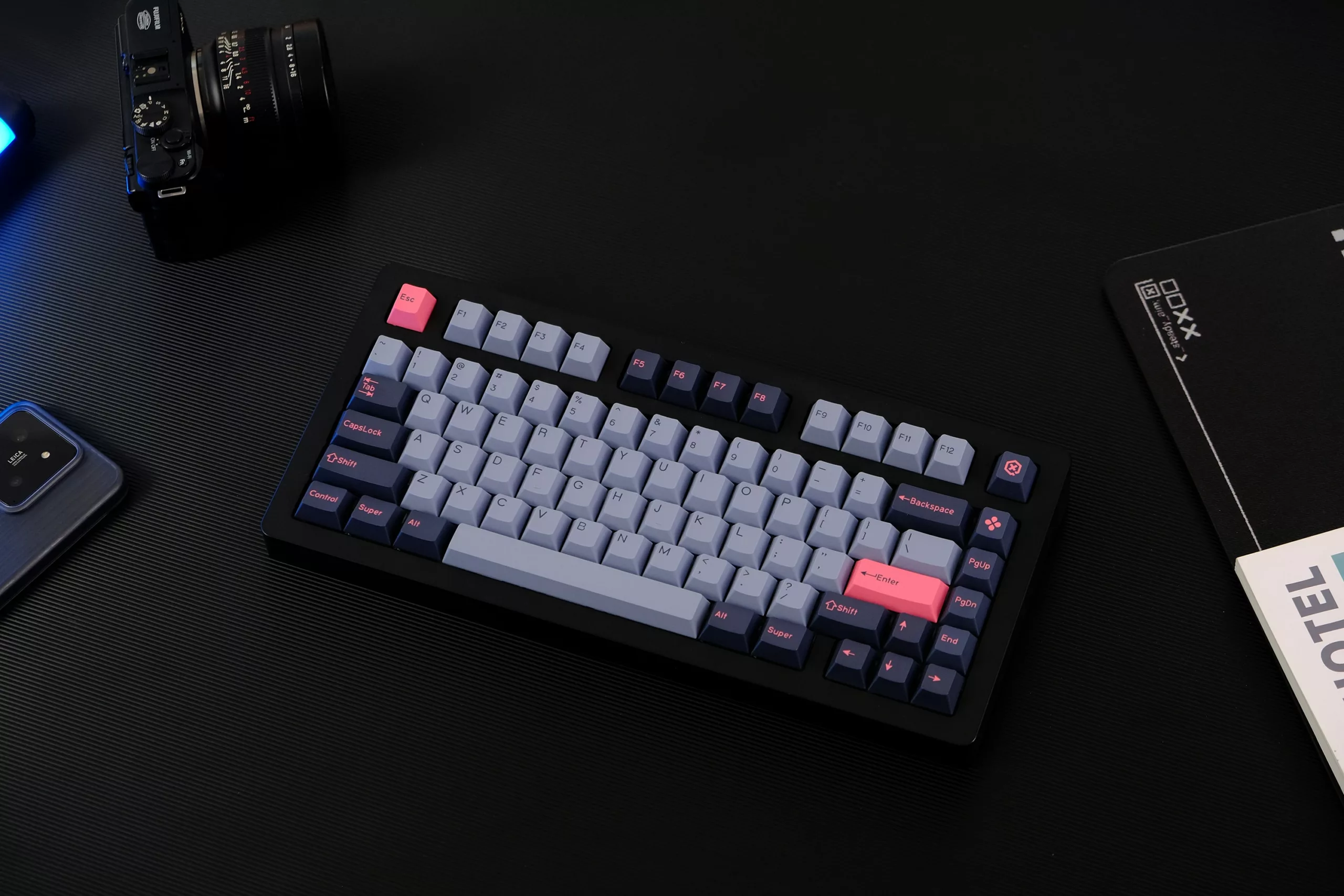 【未使用】GMK 80082 キーキャップセット GMK 8008 R2 (80082) Red Standard Keyboard Kit Keycaps Set ABS