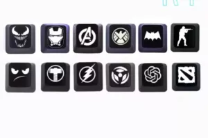 Novelty Gaming Keycaps (12 pcs)