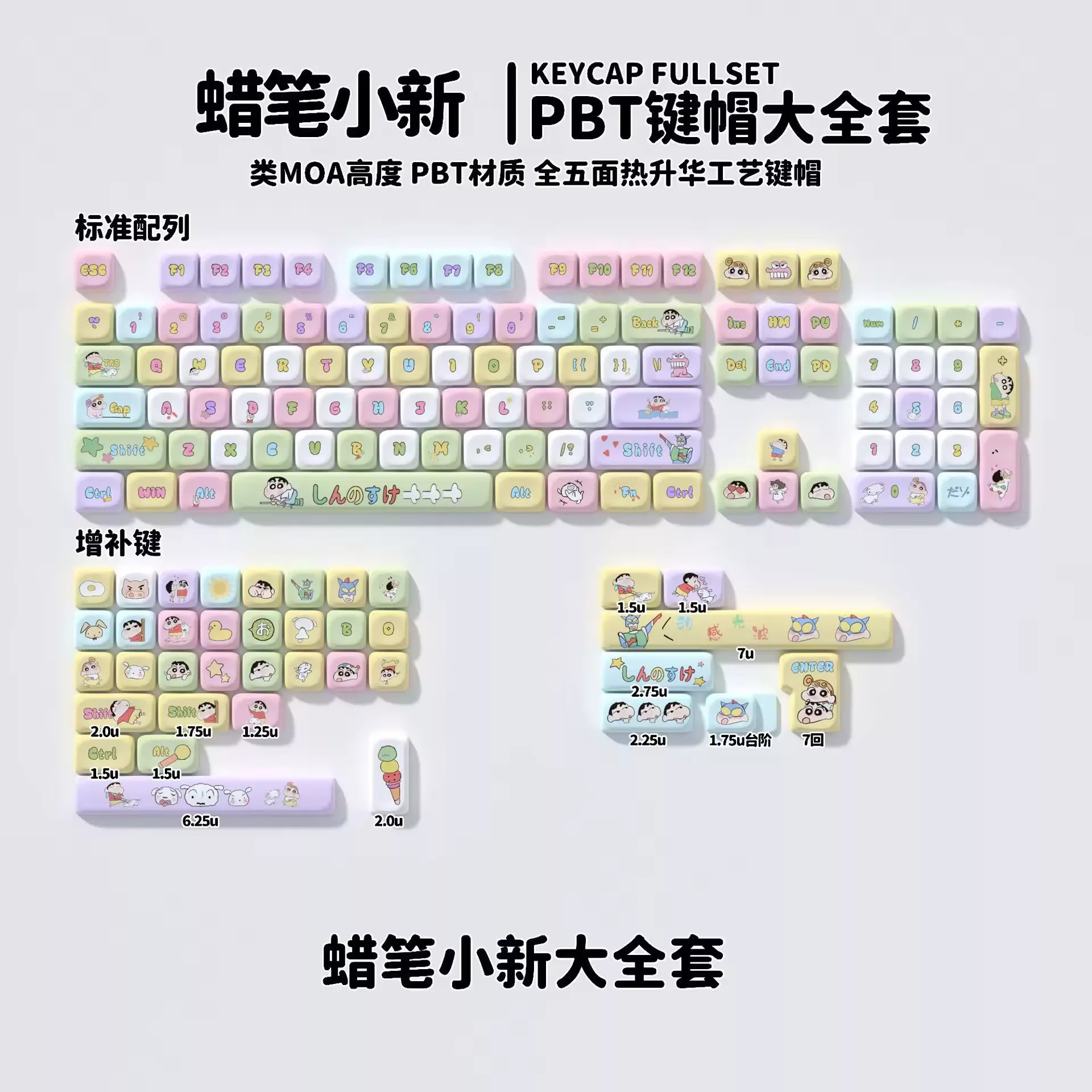 Crayon Shin-chan MOA Keycap