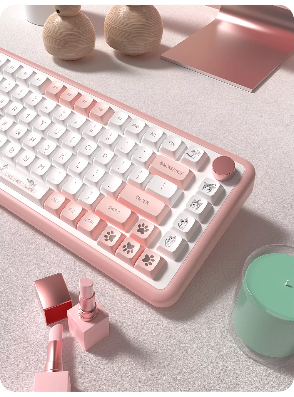Cheesecat PBT Keycaps - Image 5