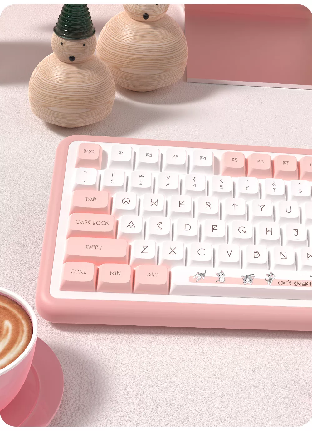 Cheesecat PBT Keycaps - Image 4
