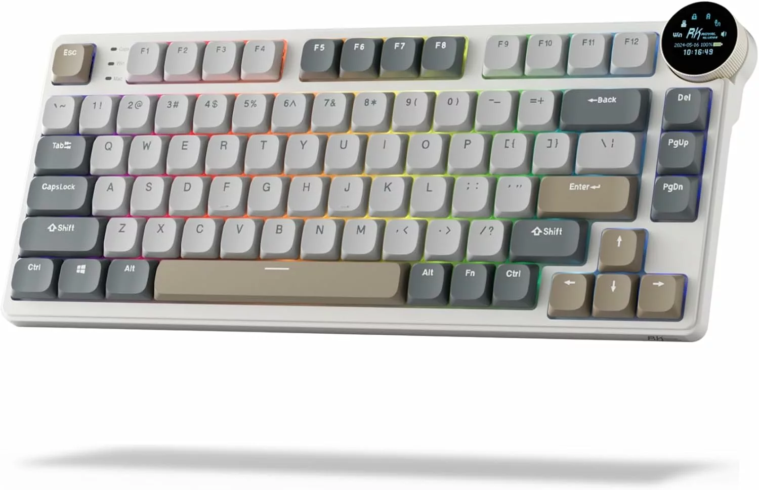 RK  KLUDGE N80 ロープロファイル メカニカルキーボード RK ROYAL KLUDGE N80 Low-Profile Mechanical Keyboard with