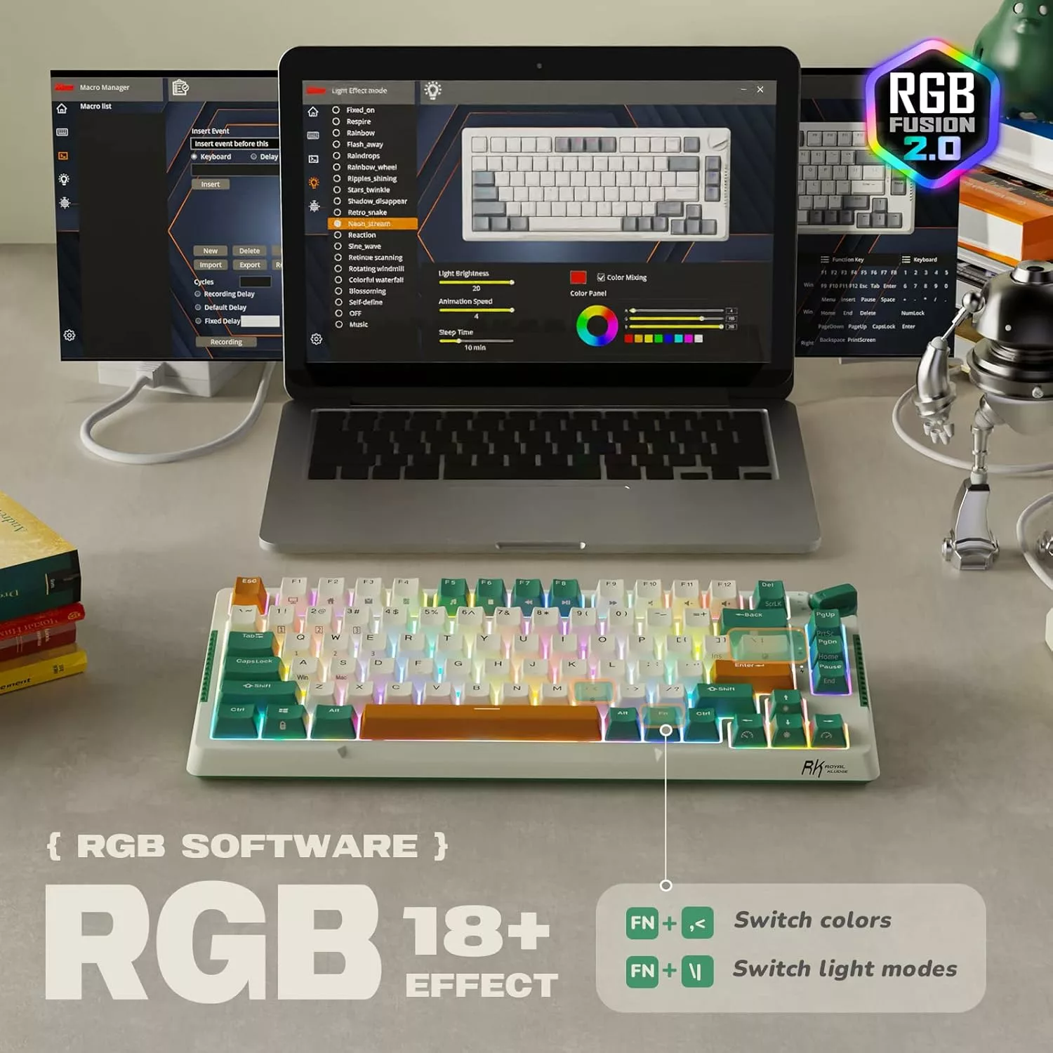 Royal Kludge RK H81 Time Machine : Meckeys.com : 75% Keyboard