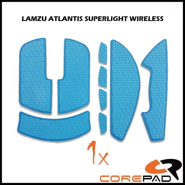 Corepad Soft Grips - Lamzu Atlantis Superlight Blue