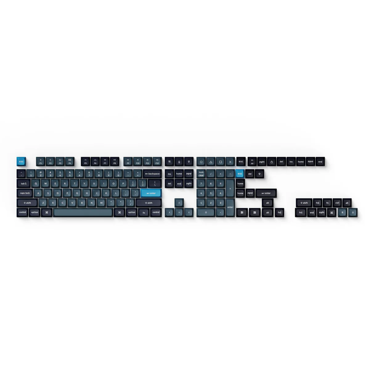 Keychron Double Shot PBT KSA Full Keycap Set