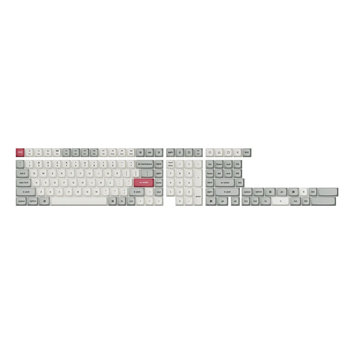 Keychron Double Shot PBT OSA Full Keycap Set - Image 5