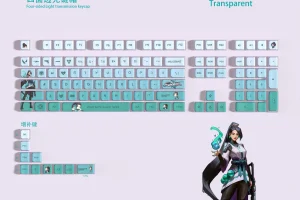 Valorant Full Pudding Keycap Set