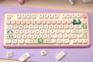 Cute Bear Keycap Set
