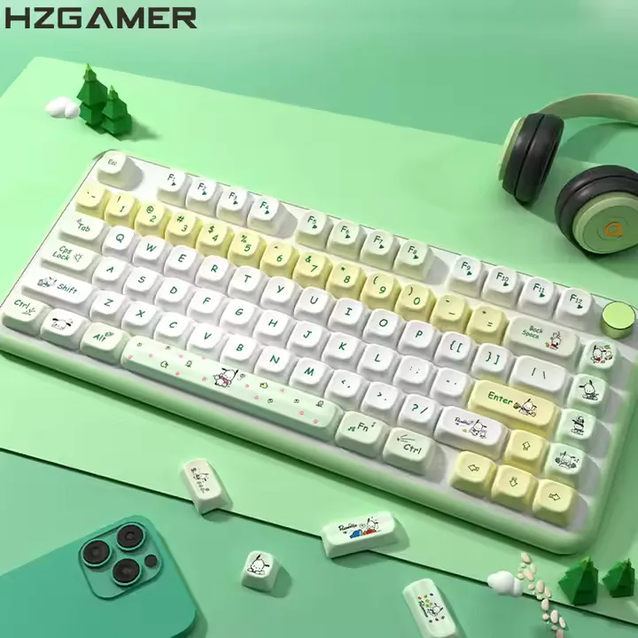 Kawaii Sanrio Pochacco Keycap Set