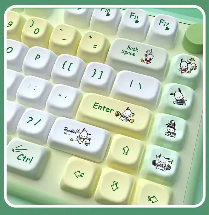 Kawaii Sanrio Pochacco Keycap Set - Image 5