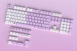 Taro Bobo Purple Keycap Set