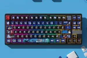 Persona Anime Theme Pudding Keycap Set