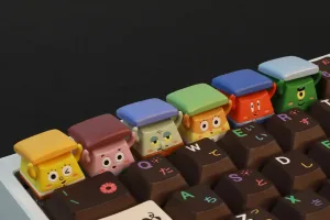 Spongebob Artisan Keycaps