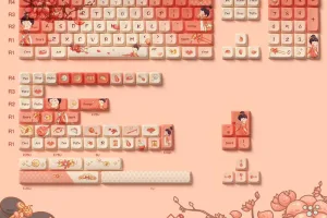Castle Queen Keycap Set