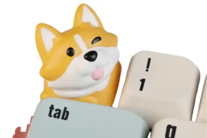 Doggo Wink Artisan Keycaps