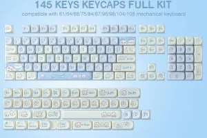 Cute Cat Keycap Set
