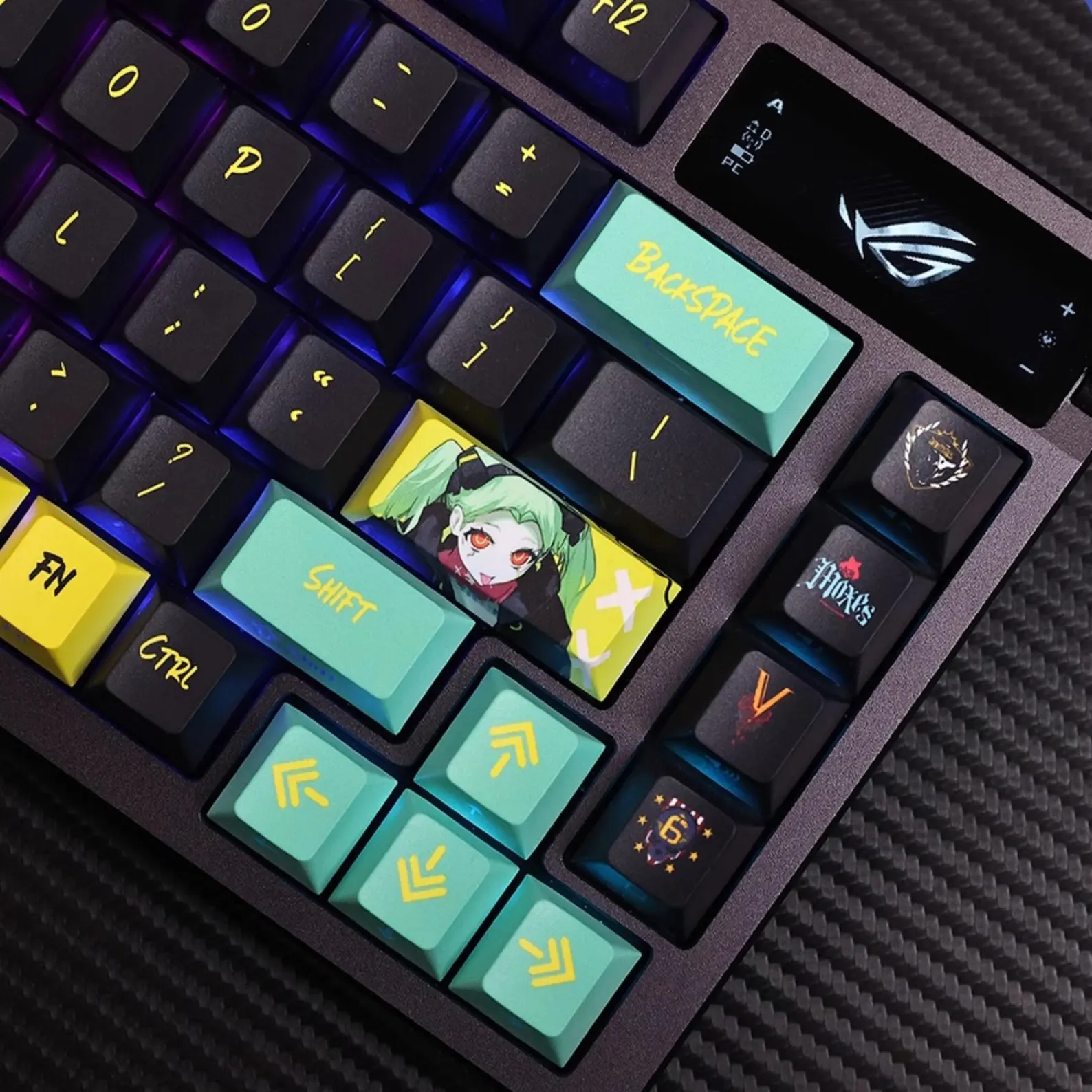 Cyberpunk Edgerunners Keycap Set - Image 5