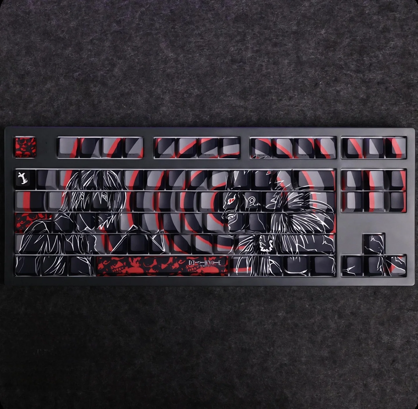 Death Note Anime Manga Keycap Set
