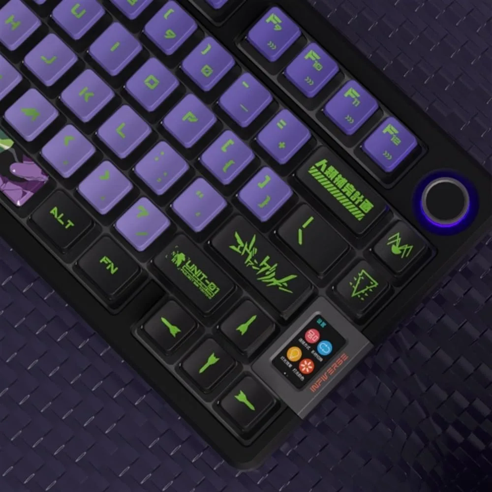 Evangelion Anime Pudding Keycap Set - Image 4