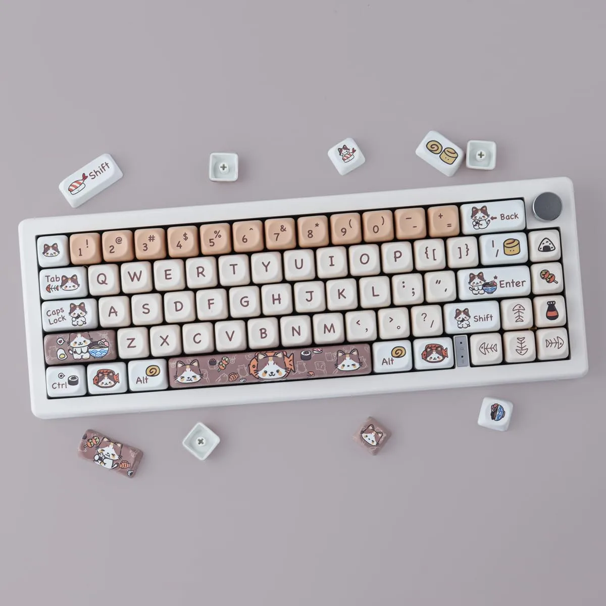 Kitty Cat Keycap Set