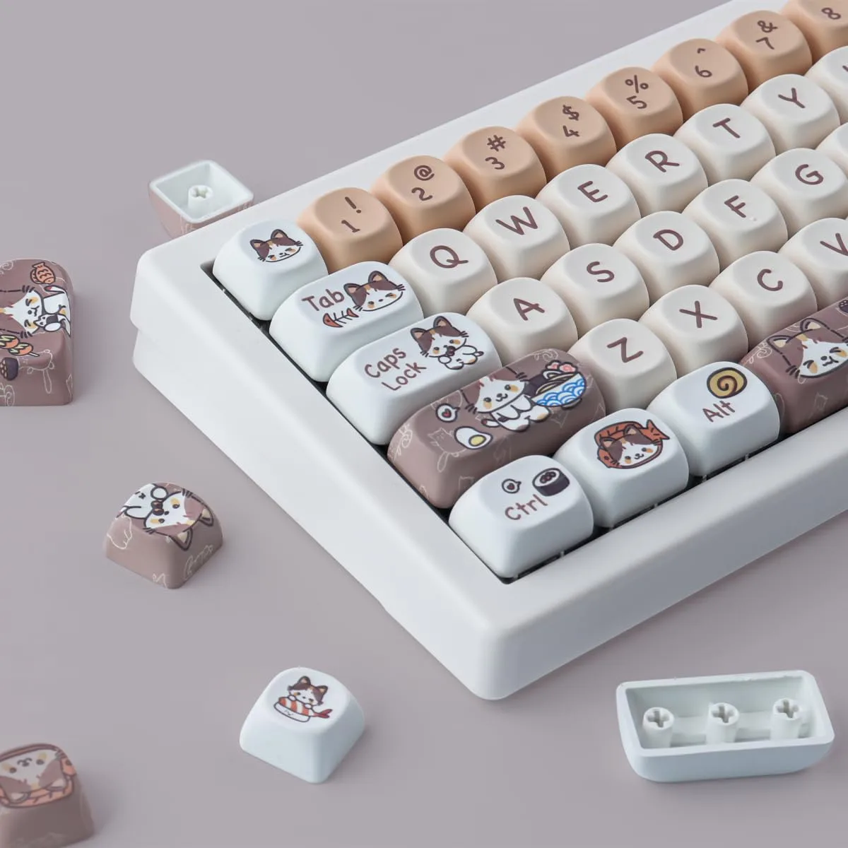 Kitty Cat Keycap Set - Image 2