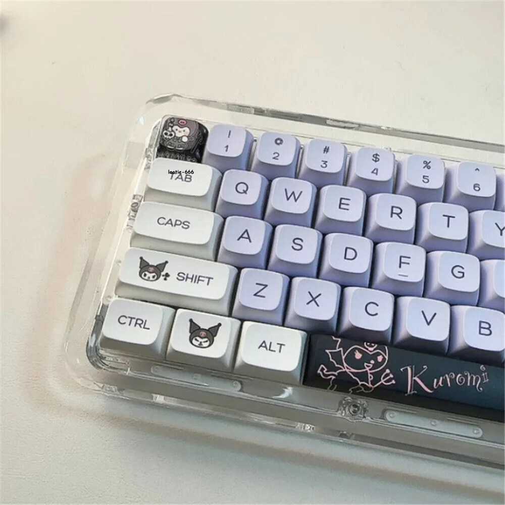 Cute Kuromi Cat Keycap Set - Image 3