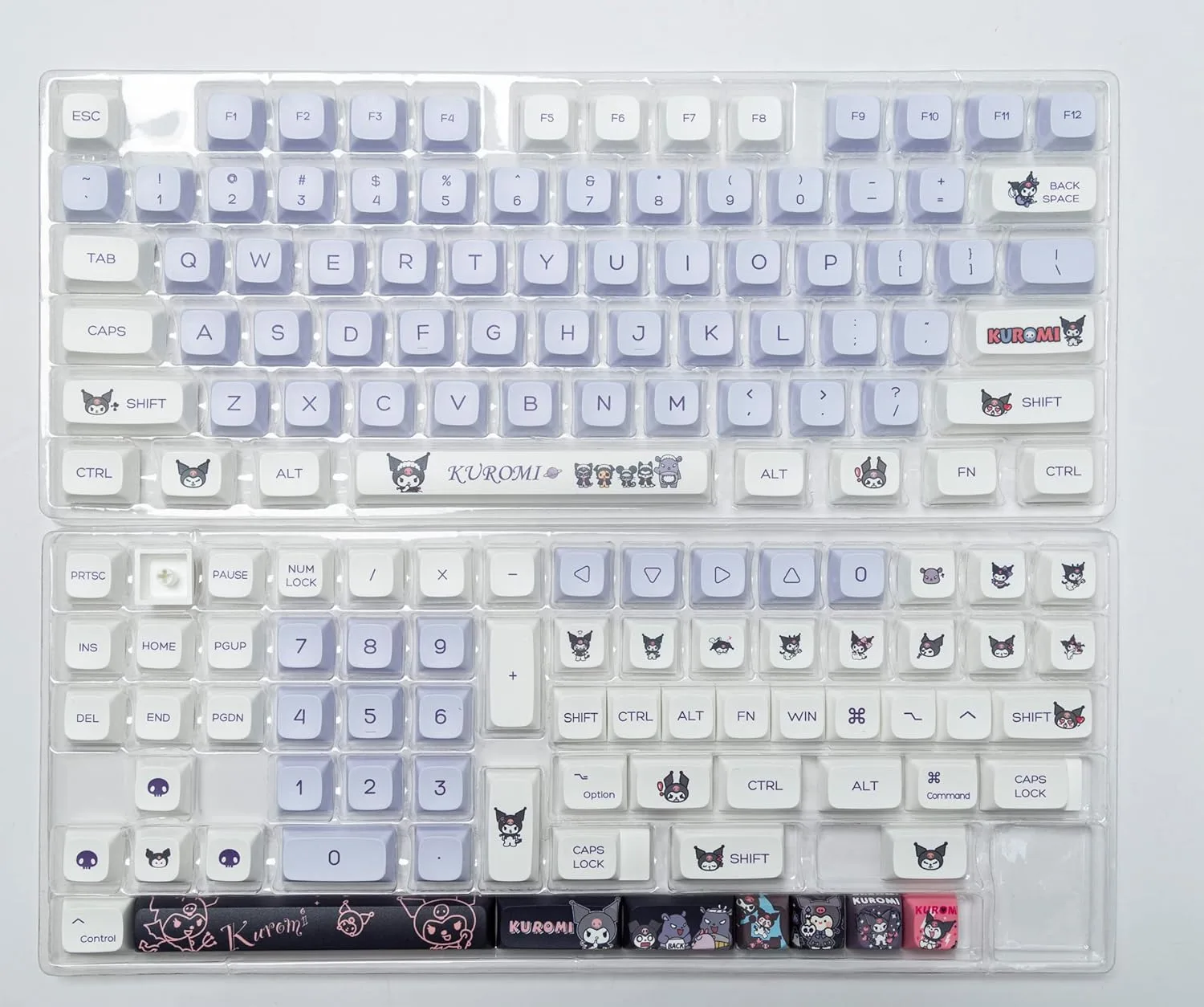 Cute Kuromi Cat Keycap Set - Image 2