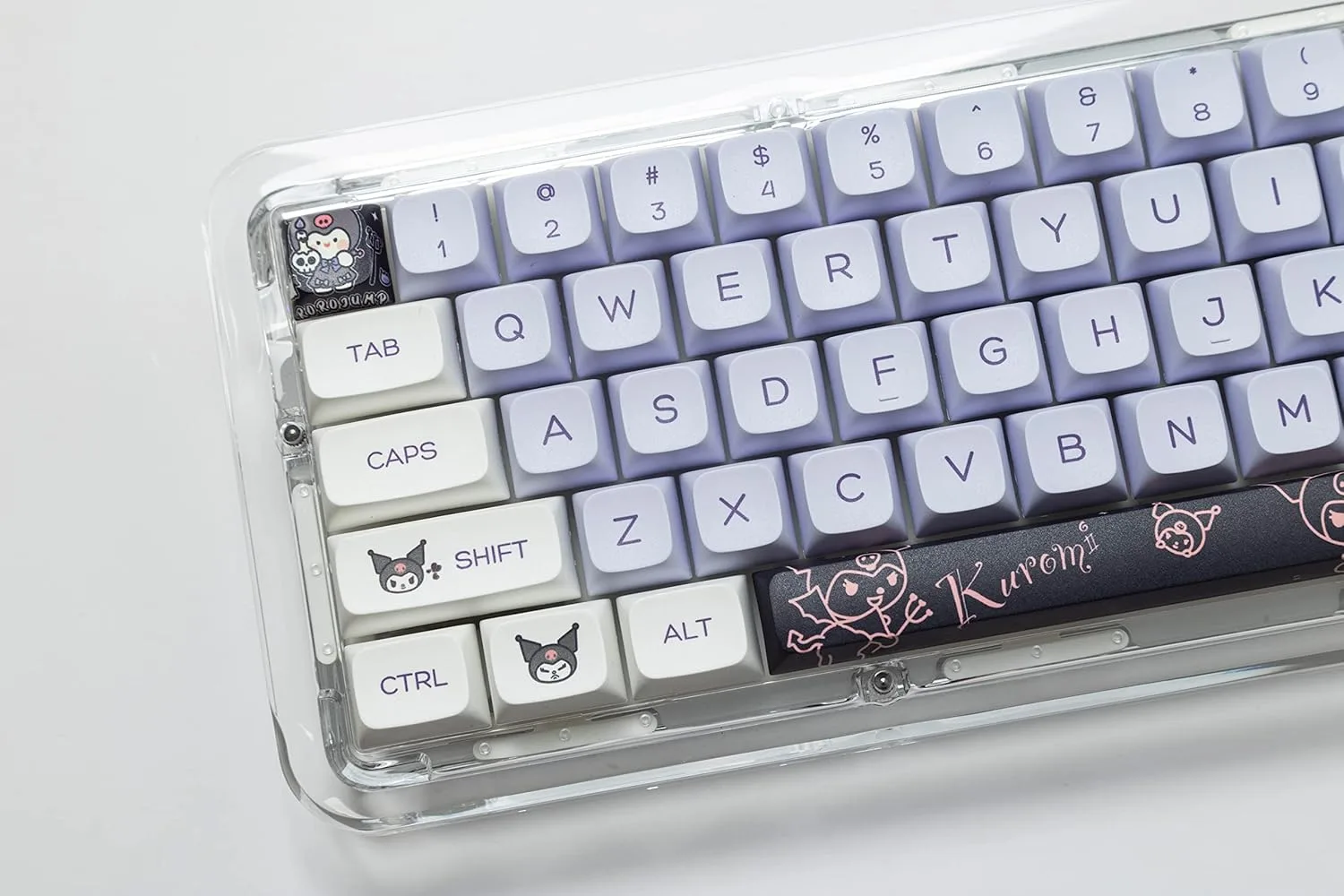Cute Kuromi Cat Keycap Set - Image 7