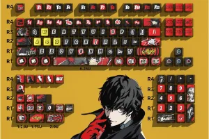Amemiya Ren Pudding Keycap Set