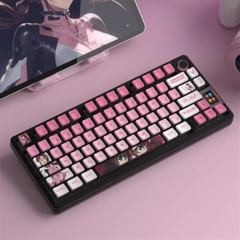 Makinami Evangelion Pudding Keycap Set - Image 2
