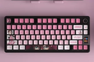 Makinami Evangelion Pudding Keycap Set