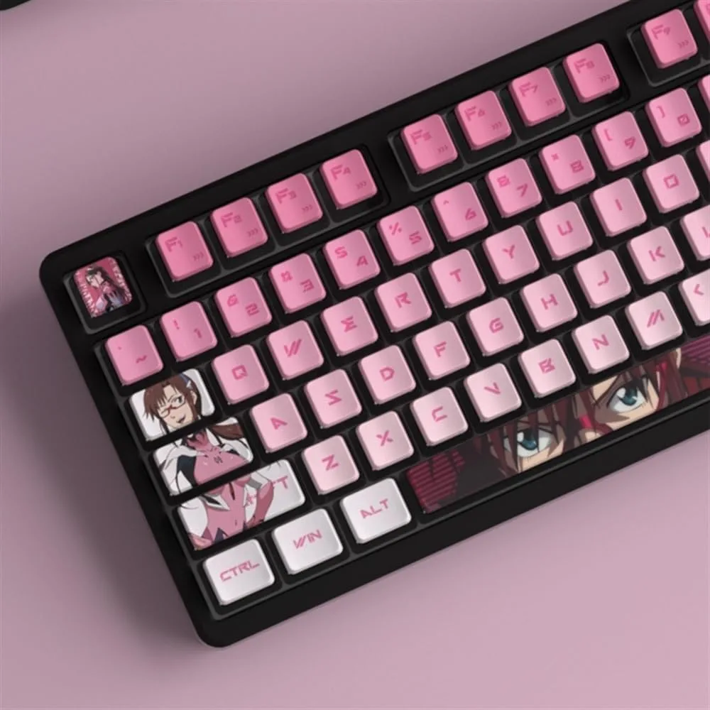 Makinami Evangelion Pudding Keycap Set - Image 3