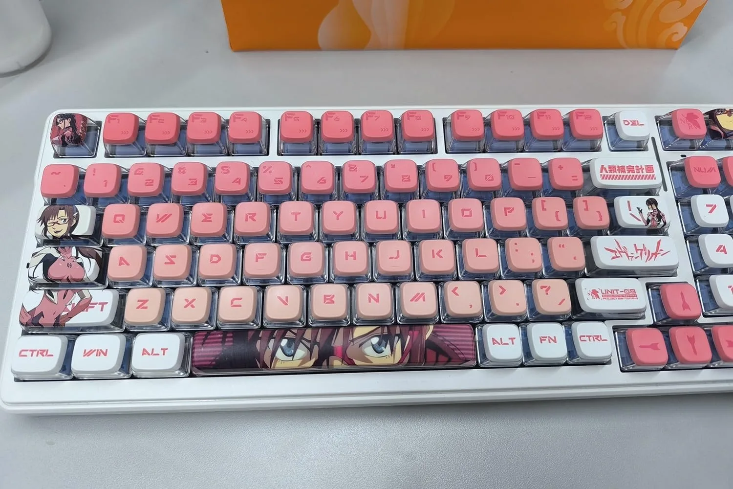 Makinami Evangelion Pudding Keycap Set - Image 5