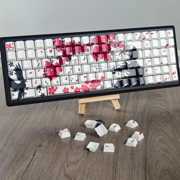 raven sakura キーキャップ Sakura Raven Anime Theme Keycap Set : Meckeys.com : Keycaps