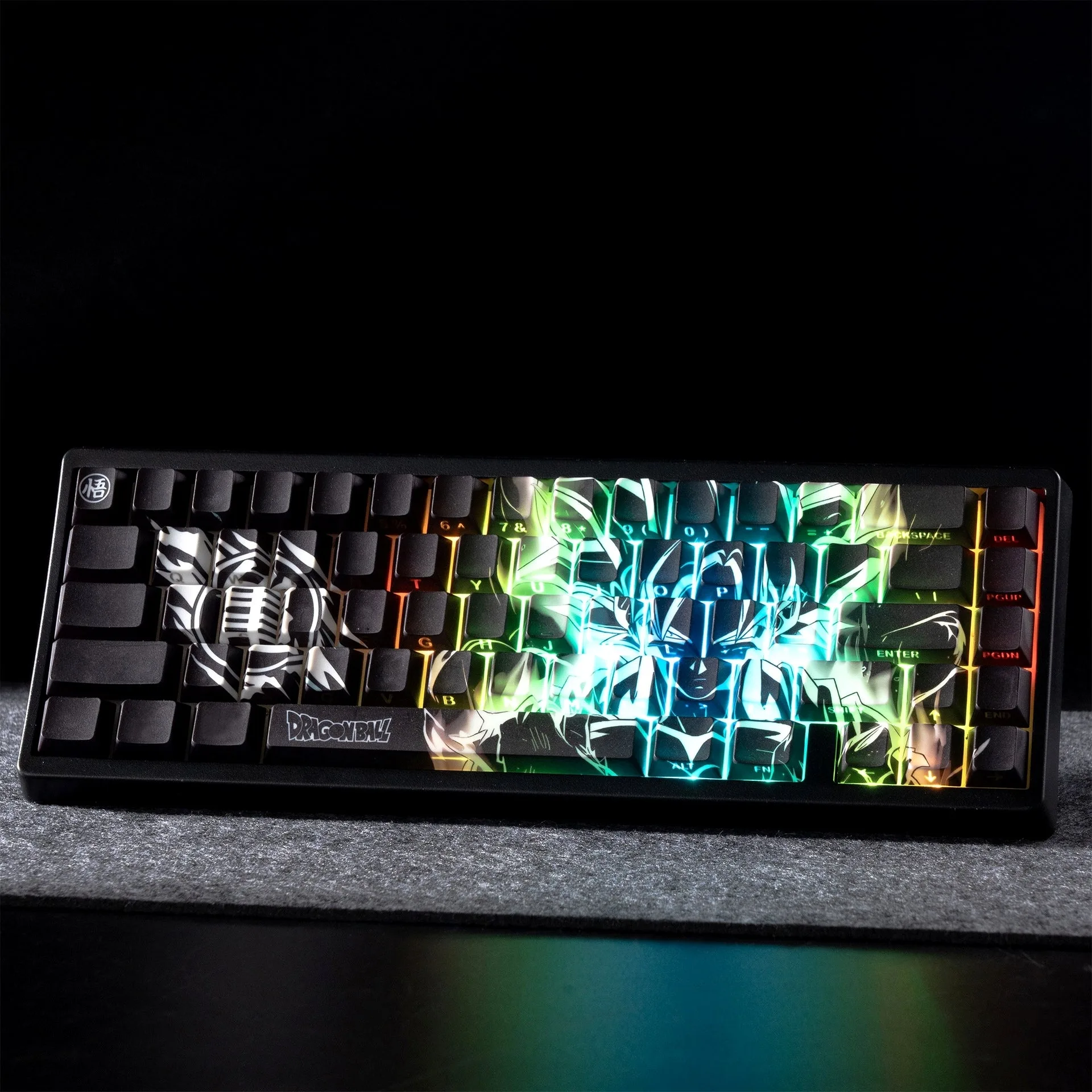 Super Saiyan Dragon Ball Z Goku Keycap Set - Image 2