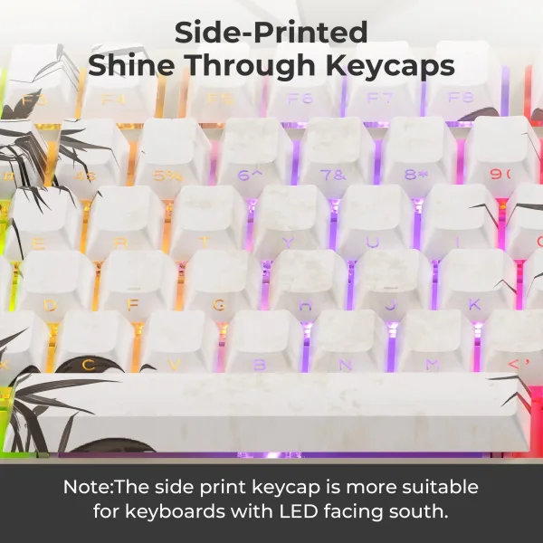 Tree Design Keycaps Bamboo Tree Keycap Set : Meckeys.com : Keycaps