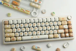 Cuddle Cat Keycap Set