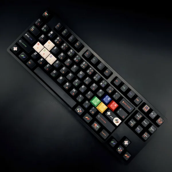 SFC 1990 Jet Black Inspired Keycap Set : Meckeys.com : Keycaps