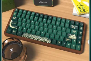 Green Animal Forest Keycaps Set