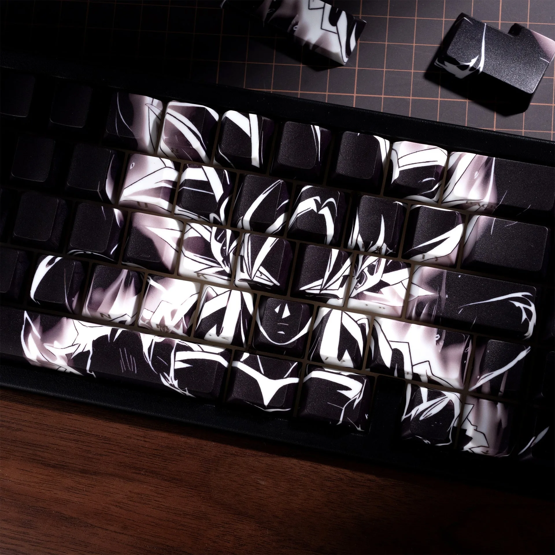 Super Saiyan Dragon Ball Z Goku Keycap Set - Image 5