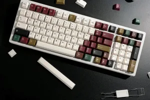 Retro Mixed Light Keycap Set