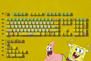SpongeBob Pudding Keycap Set