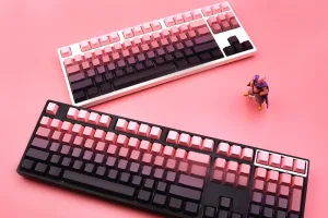 Aula Gradient PBT Double shot Keycaps