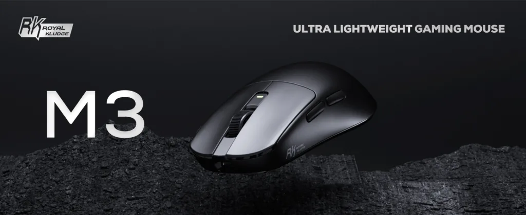 Royal Kludge M3: The Lightweight Wireless Mouse That Redefines Performance