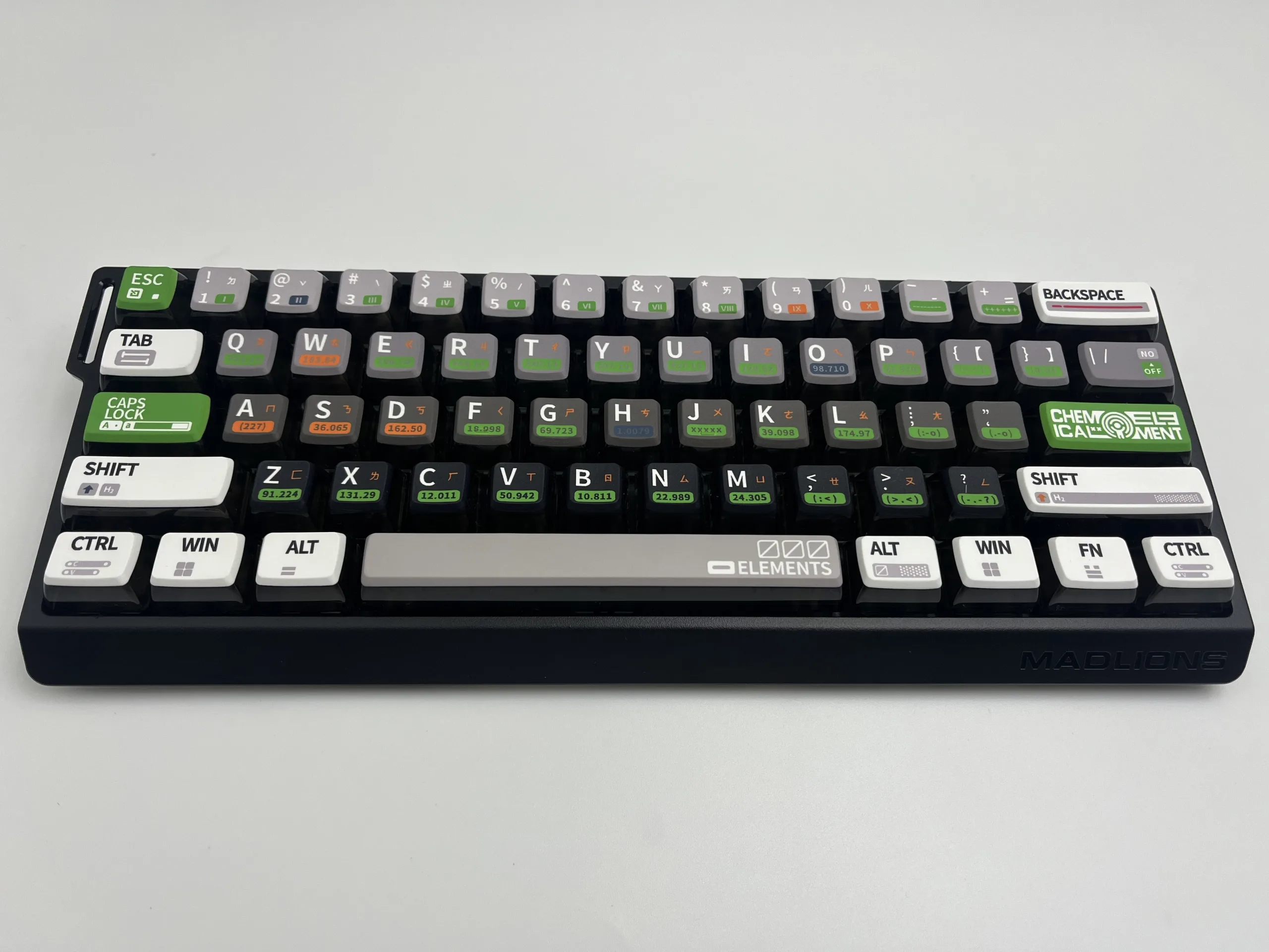 Chemical Elements Pudding Keycap Set - Image 12