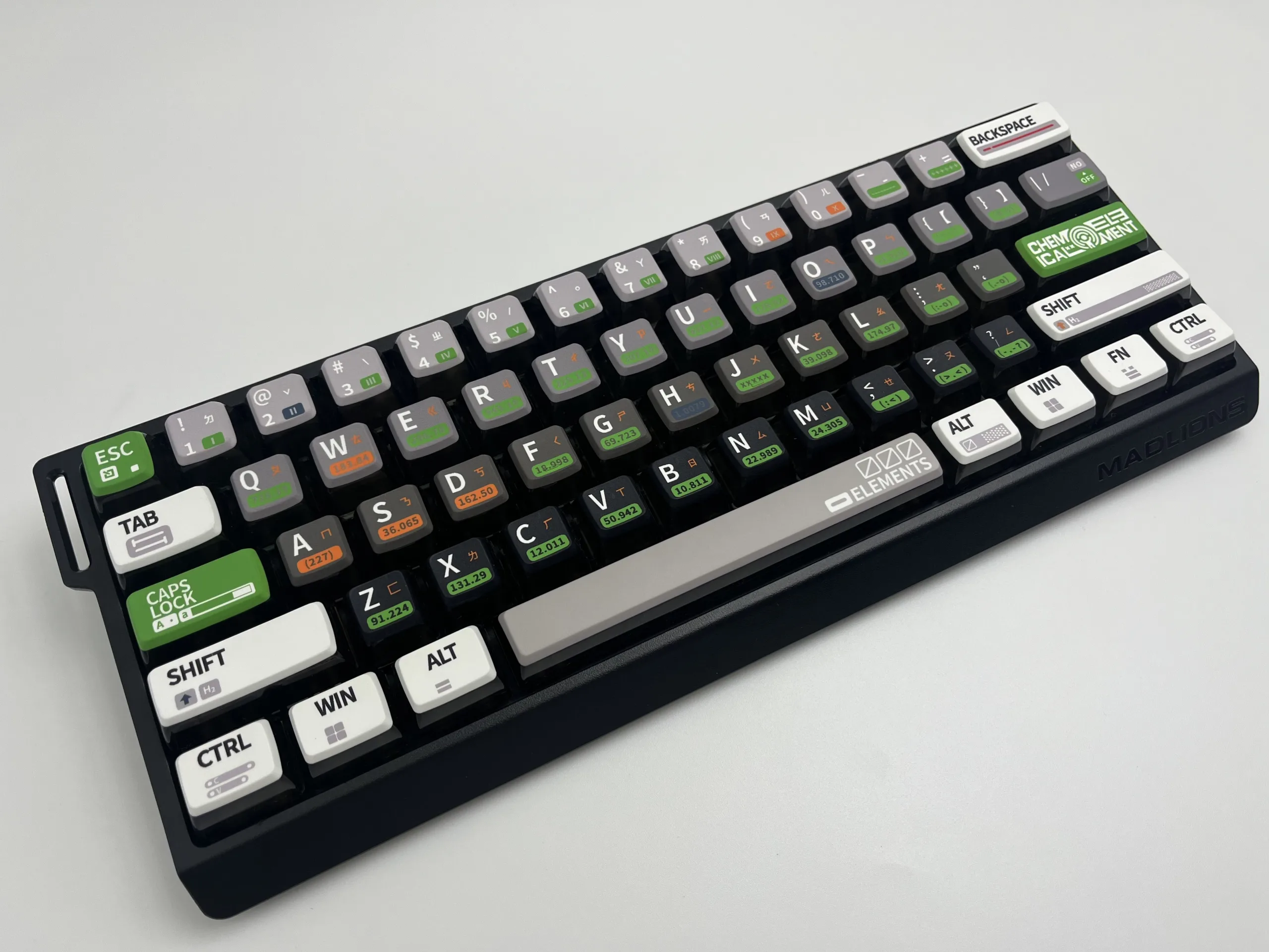 Chemical Elements Pudding Keycap Set - Image 2