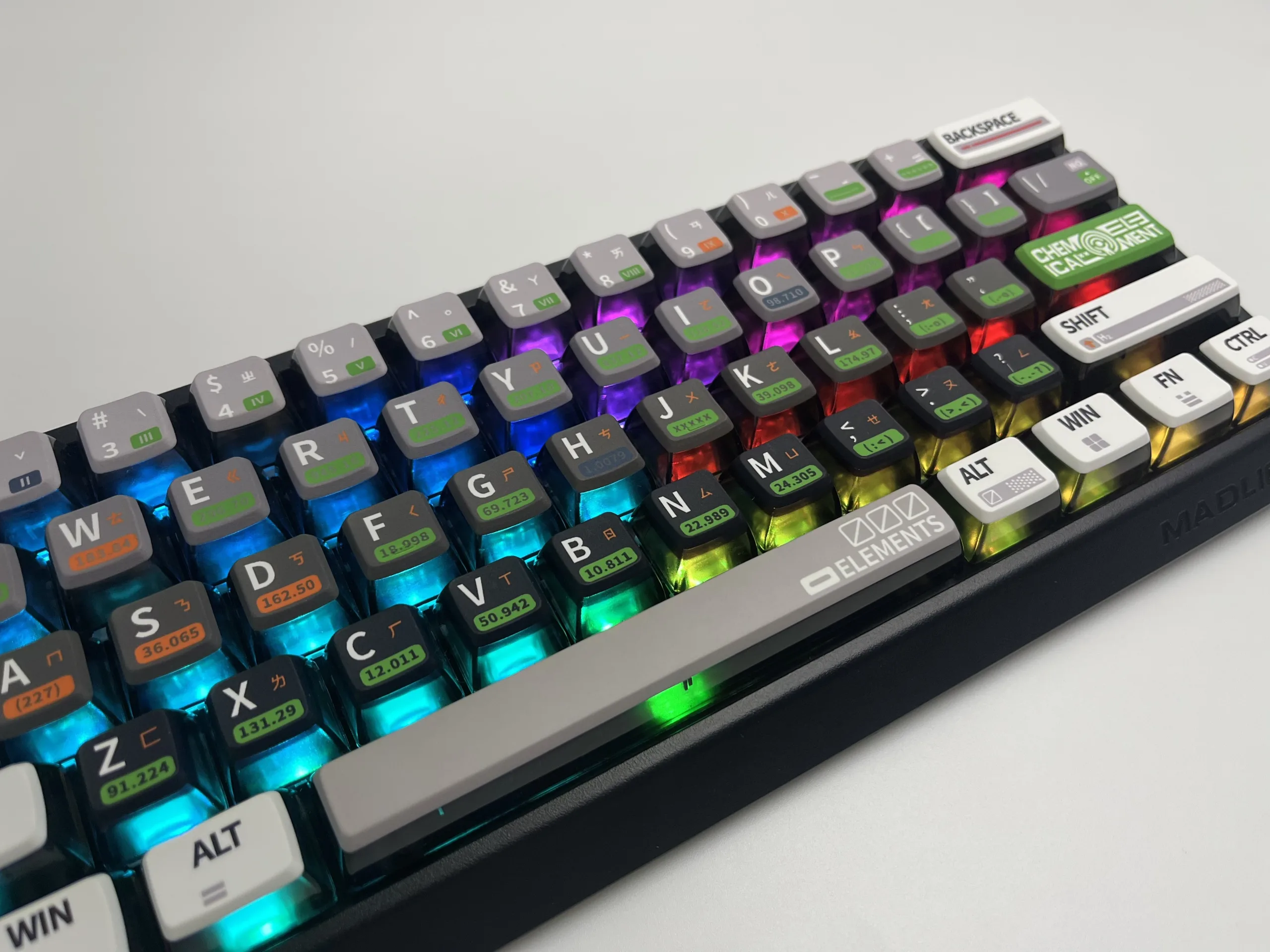 Chemical Elements Pudding Keycap Set - Image 9